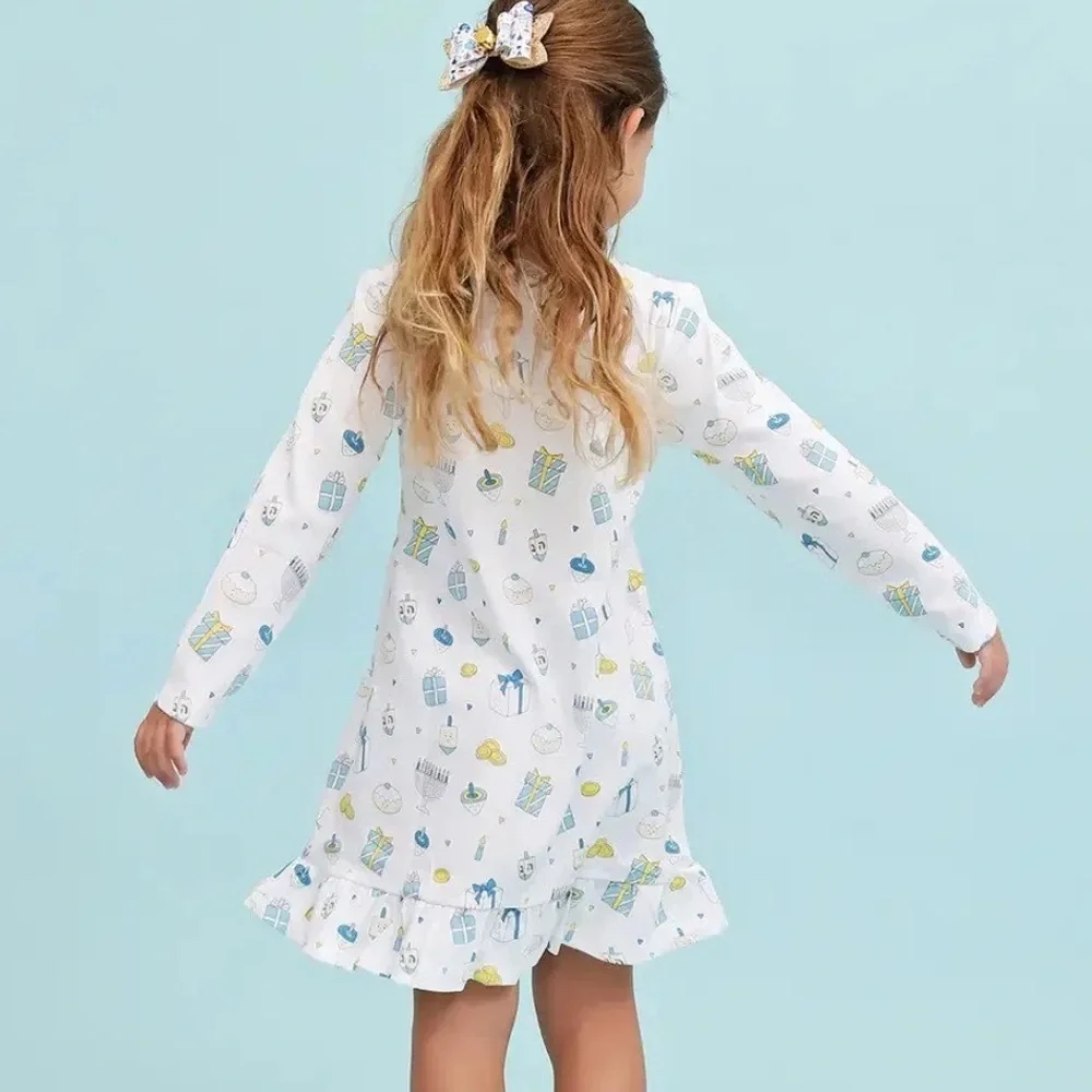 Noomie Hanukkah nightgown dress size 4T